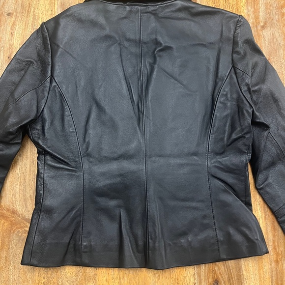OXYHO Women's Leather Jacket - Picture 3 of 4